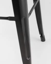 Стул барный TOLIX WOOD Черный