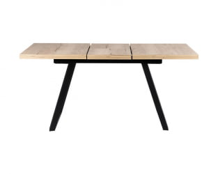 Стол Пеле раздвиж. 140-180 Галифакс Натур/Бабочка