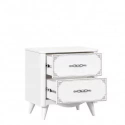 Тумба прикроватная Элис ЛД 532.020.000 Белая