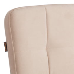 Барный стул Medeo/Медео велюр, бежевый, 7, 42х56х102 см