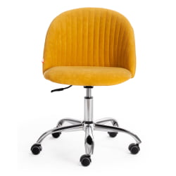 Кресло MELODY велюр Clermon, горчичный, 170