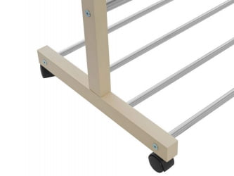 Гардеробная вешалка для одежды В 35Н Слоновая кость