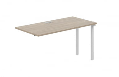 Секция рабочей станции с-б-с Сигма СГ.262.ОД.63.ВХ Дуб темный Белый / s-b-s Sigma SG.262.OD.63.WH