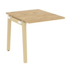 Проходной наборный элемент переговорного стола ОНИКС ВООД ОВ.НПРГ-0 Тиквуд Светлый/Светлый / ONIX WOOD OW.NPRG-0