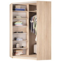 Шкаф-купе YA-230х1400-718-1(ДСС-Белый-D6D5)