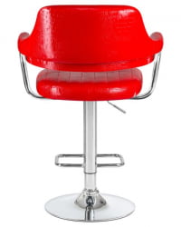 Стул барный ДОБРИН CХАРЛЙ (красный крокодил) 2 шт / DOBRIN CHARLY