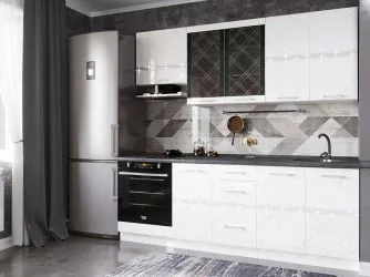 Кухонный гарнитур (ширина 220 см) Бьянка 24