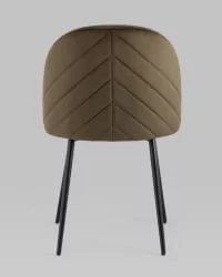 Стул Фолио велюр Коричневый