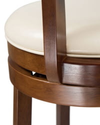 Стул барный DOBRIN WILLIAM BAR (шоколад, кремовый) 2 шт