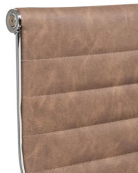 Офисное кресло для руководителей ДОБРИН CЛАРК (коричневый лофт №320) 2 шт / DOBRIN CLARK