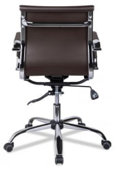 Кресло для персонала CLG-620 LXH-B Brown