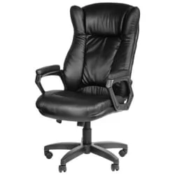 Кресло Адмирал ULTRA кож.зам. Черный