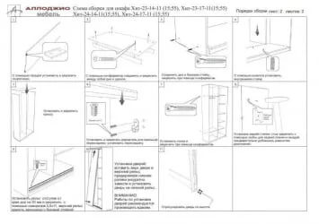Шкаф-купе эконом Хит-24-12-77 Орхидея Ясень шимо темный