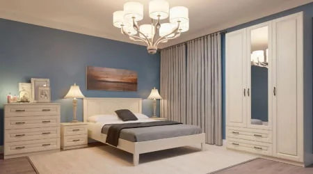 Комод Кантри 01 Слоновая кость