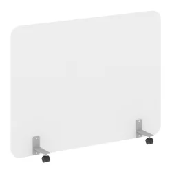 Перегородка на металлических опорах, на роликах R-line DP.R-160-120 Белый Бриллиант