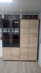 Шкаф для документов со стеклом ПМ-184.17