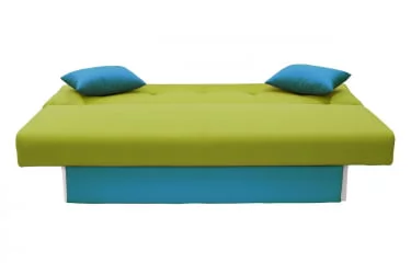 Диван с металлическими ножками MANGO 4 (3 категория) Нео Эппл Нео Азуре