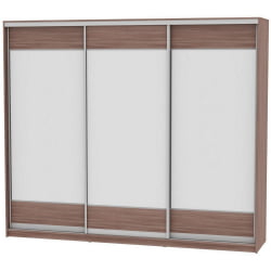 Шкаф-купе B-220х270х60-2(ЯШТ-D8D8D8)