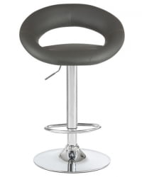 Стул барный DOBRIN MIRA (серый) 2 шт