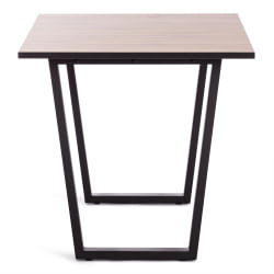 Стол COSTA ЛДСП/HPL/металл, 120 х 80 х 75 см, Дуб мореный/черный