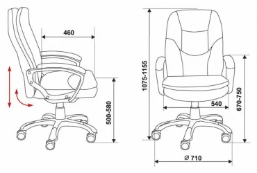 Кресло руководителя Бюрократ CH-868N/BEIGE
