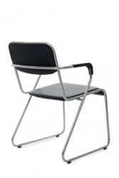 Кресло Nix Plus RCH OMKL-03 Черный/Металл окрашенный Хром