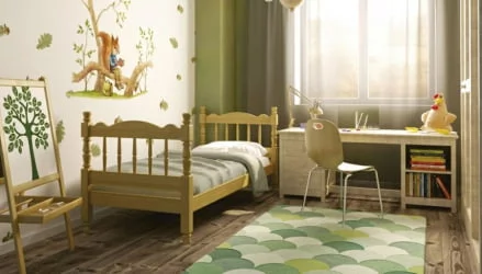 Кровать Алёнка 200х90 Сосна