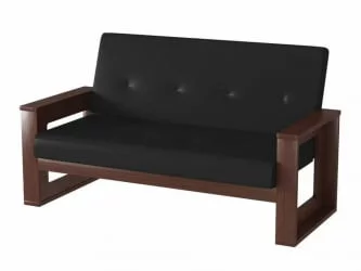 Кухонный уголок Стикер нераскладной Люкса Блек