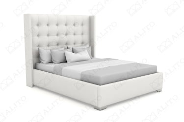 Кровать Milano 140x200 велюр Seven 115