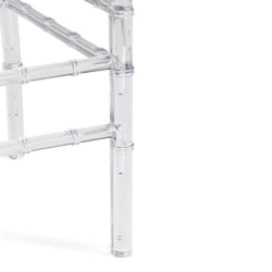 Стул CHAVARI (mod. 101) пластик, 40.5 х 49 х 88.5 см, Transparent (Прозрачный)