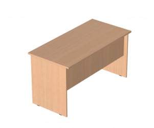 Стол письменный Р.С-12 Крафт белый