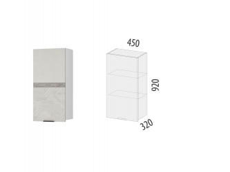Шкаф кухонный (лев/прав) Бостон 104.22