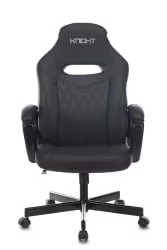 Кресло игровое Бюрократ VIKING 6 KNIGHT Черный