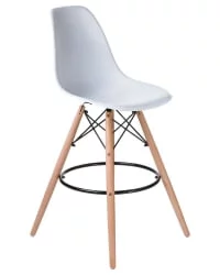 Барный стул DOBRIN DSW BAR Белый W-02
