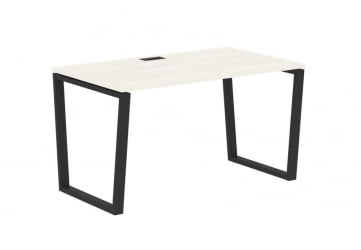 Стол письменный EDIS EVST 1380 Ясень Траун Черный