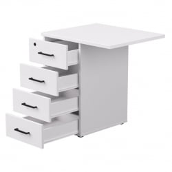 Тумба приставная с топом Everprof EVO 254Т2203 Белая