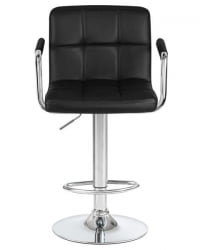 Стул барный ДОБРИН КРУГЕР АРМ (черный) 2 шт / DOBRIN KRUGER ARM