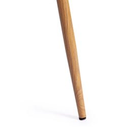 Металлический стул BREEZE (mod. 4724) вельвет/металл, 44 х 53 х 87 см, Green (зеленый) HLR54 / натуральный