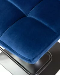 Стул барный DOBRIN DOMINIC Синий велюр MJ9-117