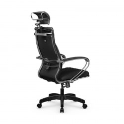 Кресло руководителя Metta L 2c 44C/K116 Infinity Easy Clean (MPES) Комплект 4 Черное