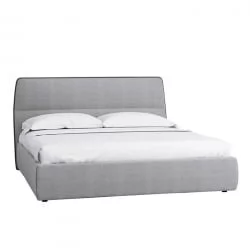Кровать с мягким изголовьем 1.8 Сканди Грей