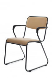 Кресло Nix Plus RCH OMKL-04B Бежевый/Металл Черный