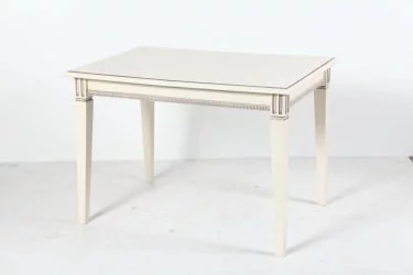 Стол из массива дерева Фаворит-2 (1,1м) тон 2 с коричневой патиной Бананы