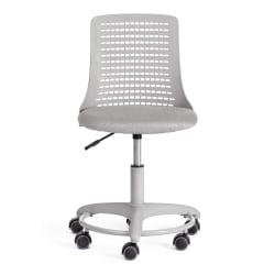 Детское кресло Kiddy ткань, серый