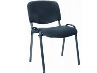 Стул для посетителей ИЗО черная рама-КВ-40