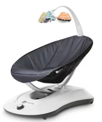 Электронное кресло-качалка 4Moms РокаРу (RockaRoo) Графитовый меш