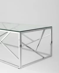 Журнальный стол АРТ ДЕКО Серебро