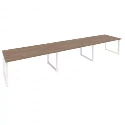 Стол переговорный (3 столешницы) ONIX O.MO-PRG-3.4 Дуб Аризона/Белый