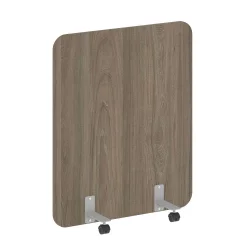 Перегородка на металлических опорах, на роликах R-line  DP.R-100-120 Вяз Благородный