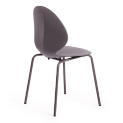 Стул EBAY (mod 03) металл/пластик, 52x46x83.5, серый